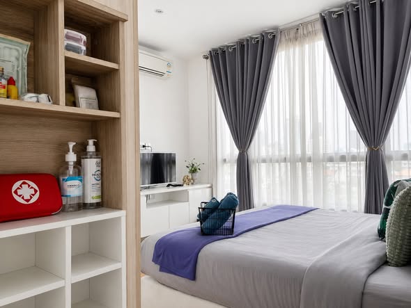 bedroom of H Sukhumvit 43 Condominium