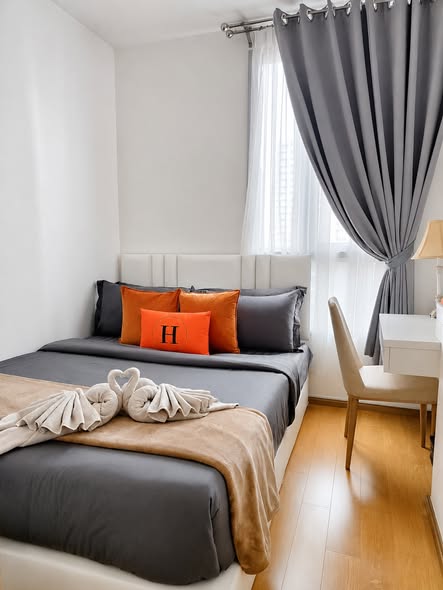 bedroom of H Sukhumvit 43 Condominium