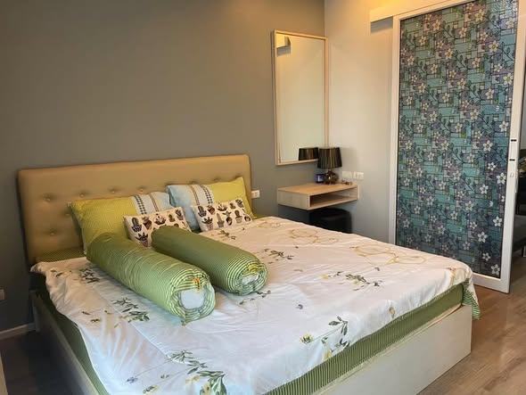 bedroom of Happy condo ladprao