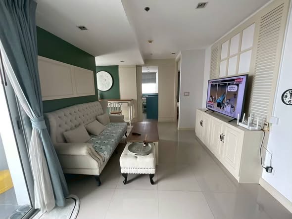 bedroom and living room of Haus 23 Condo
