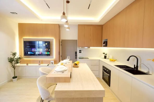 kitchen of Hill Park Condominium2
