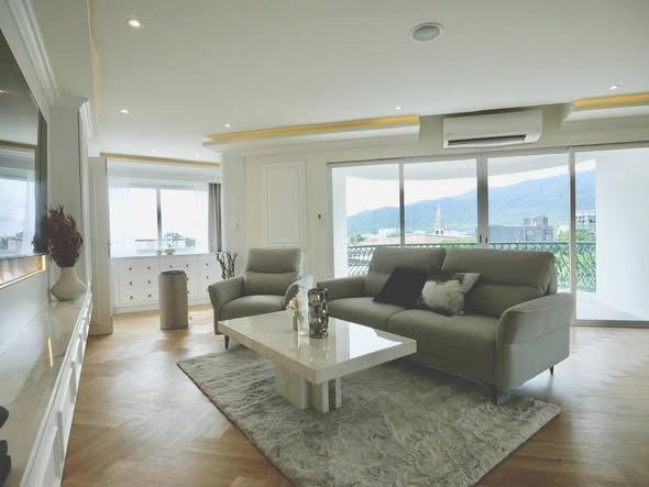 living room and room interior of Hillside Condo 4