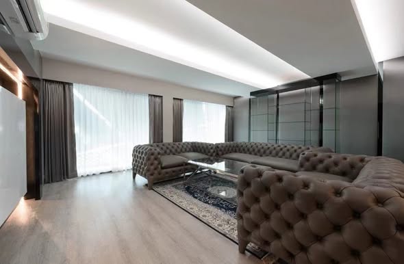 bedroom and living room and room interior of Home of English Building