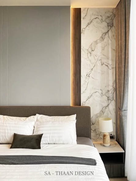 bedroom of HYDE Heritage Thonglor, Sukhumvit 59 main road