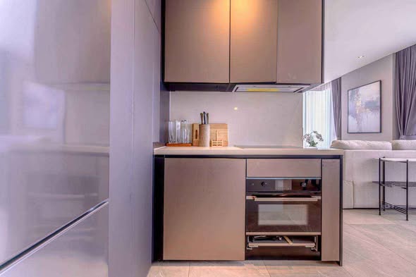 kitchen of HYDE Heritage Thonglor, Sukhumvit 59 main road