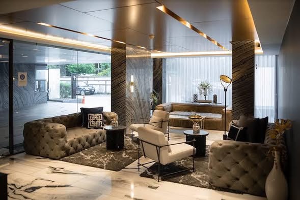 living room of HYDE Heritage Thonglor, Sukhumvit 59 main road