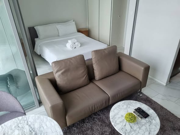 bedroom and living room of HYDE Sukhumvit 11