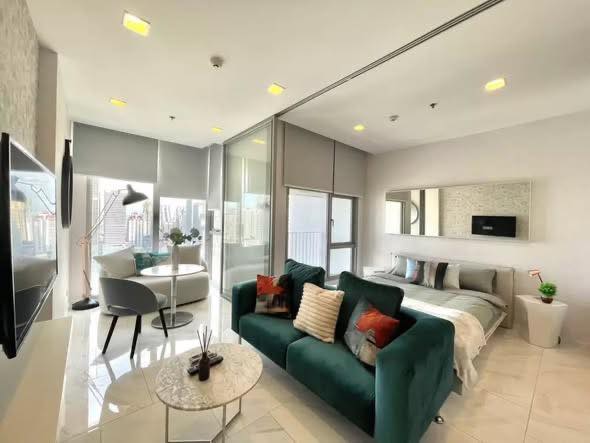 bedroom and living room of HYDE Sukhumvit 11