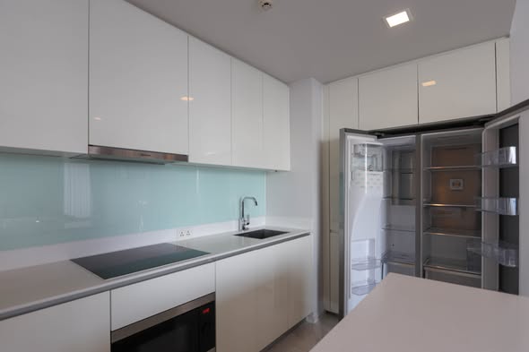 room interior and kitchen of HYDE Sukhumvit 11