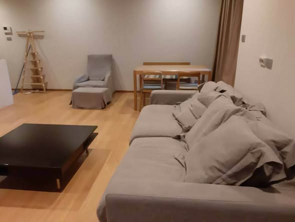 living room and bedroom of Hyde Sukhumvit 13