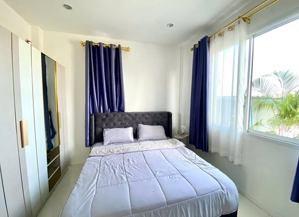 bedroom of I-NINE Pool Villa