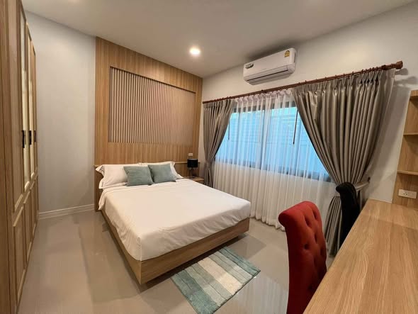 bedroom of I-NINE Pool Villa
