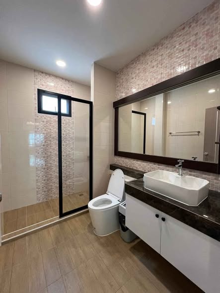 room interior and bathroom of I-NINE Pool Villa