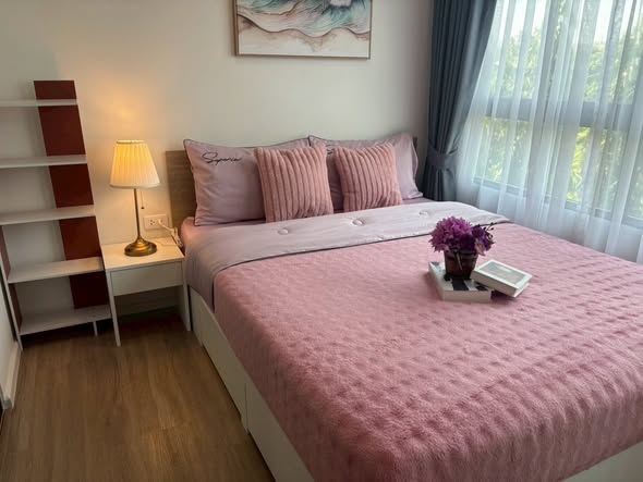 bedroom of iCondo Activ Pattanakarn