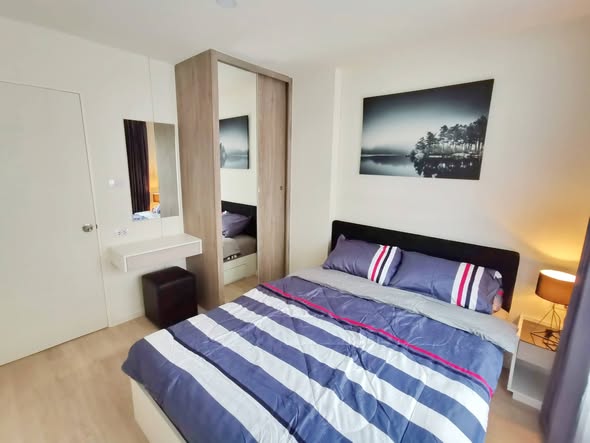 bedroom of iCondo Green Space Sukhumvit 77