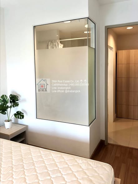 bedroom and room interior and bathroom of Ideo Mix Sukhumvit 103