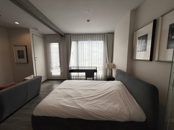bedroom of Ideo Mobi Rang Nam