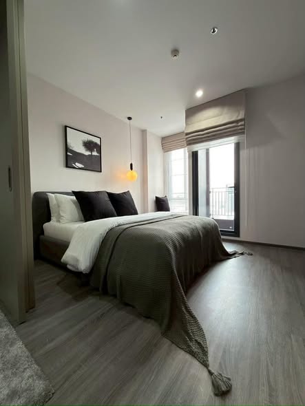 bedroom of Ideo Mobi Rang Nam