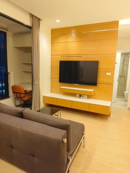 bedroom and living room and room interior of Ideo Mobi Sathorn