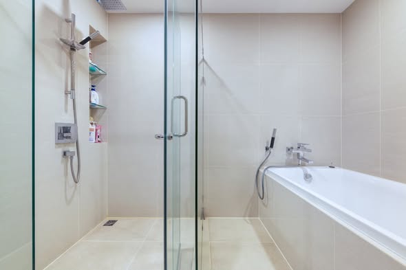 bathroom of Ideo Mobi Sukhumvit 66