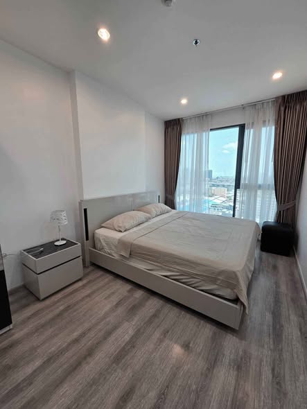 bedroom of Ideo Mobi Sukhumvit 66