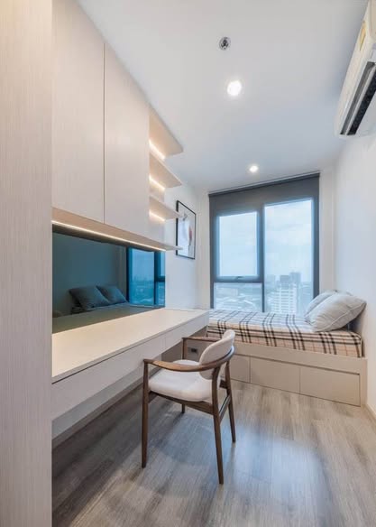 bedroom of Ideo Mobi Sukhumvit 66