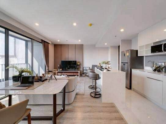 kitchen of Ideo Mobi Sukhumvit 66
