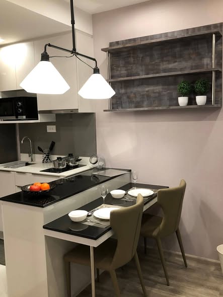 kitchen of Ideo Mobi Sukhumvit 66