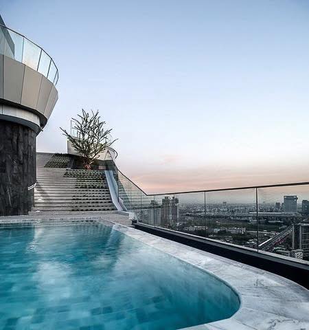 pool of Ideo Mobi Sukhumvit 66
