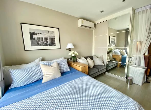bedroom of Ideo Mobi Sukhumvit 81