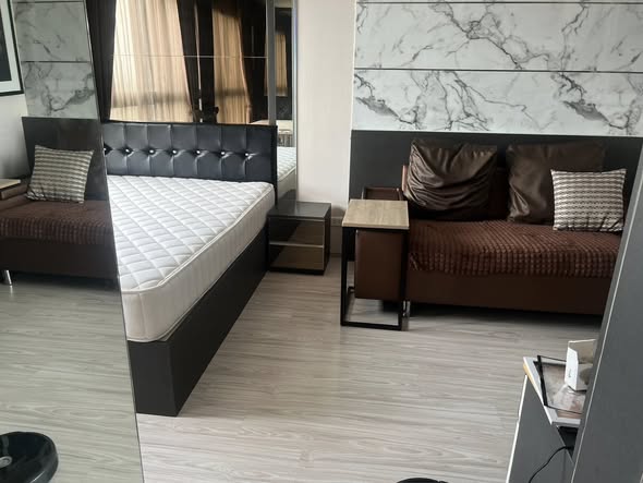 bedroom of Ideo Mobi Sukhumvit Eastgate