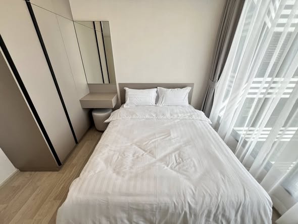 bedroom of Ideo Mobi Sukhumvit Eastpoint