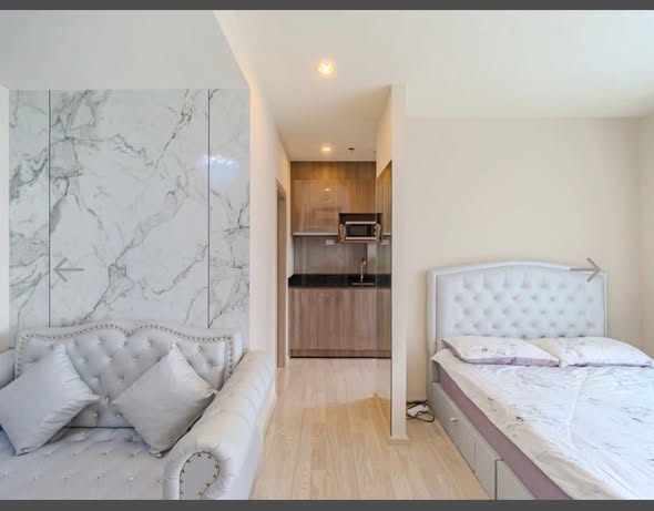 bedroom of Ideo Mobi Sukhumvit Eastpoint