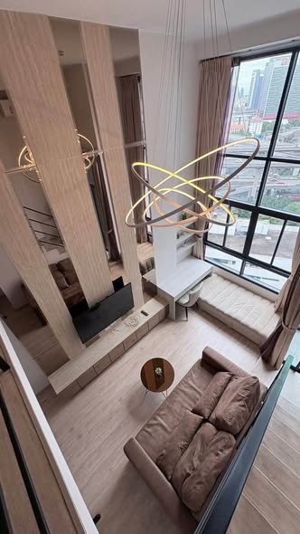 living room of Ideo New Rama 9