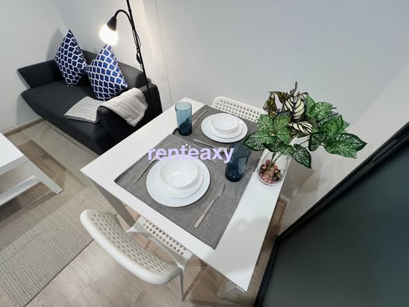 living room and room interior of Ideo New Rama 9