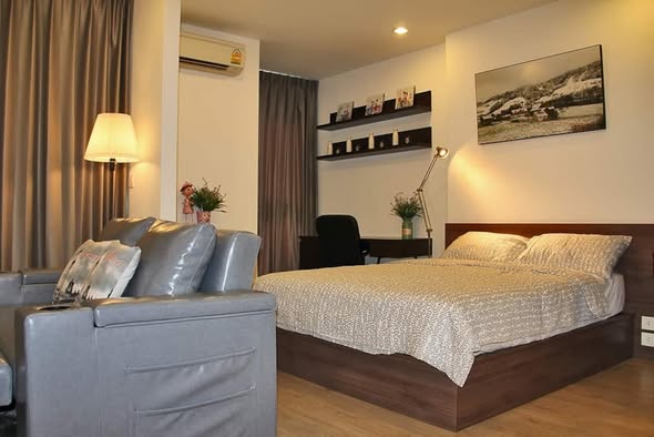 bedroom of Ideo Q Chula-Samyan