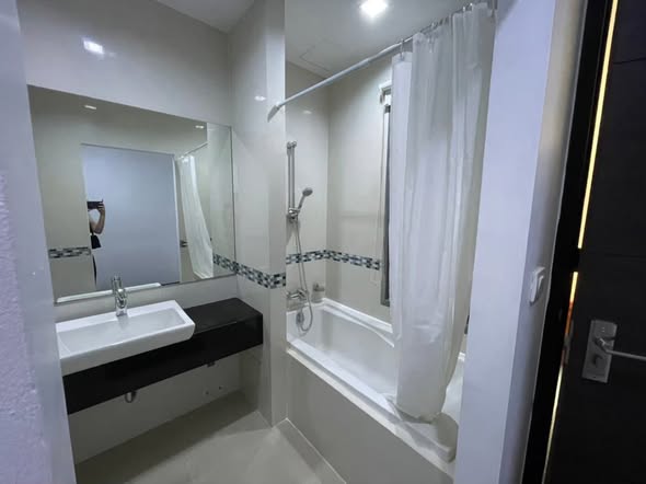 bedroom of Ideo Q Phaya Thai