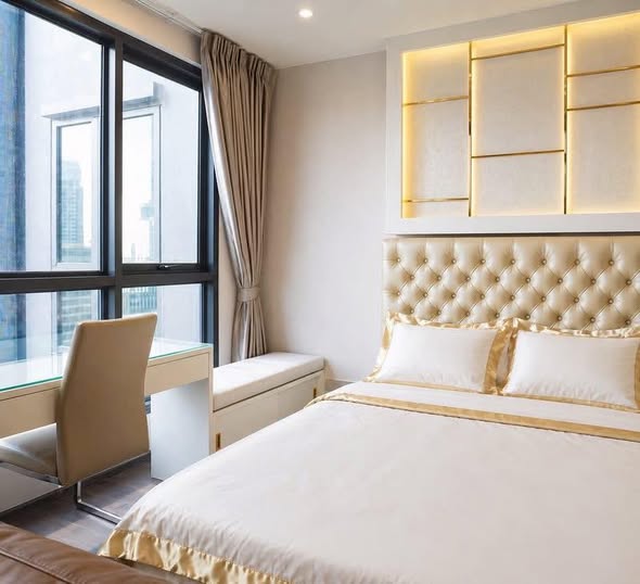 bedroom of Ideo Q Ratchathewi