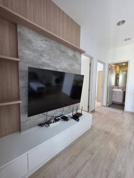 living room and room interior of Ideo Q Ratchathewi