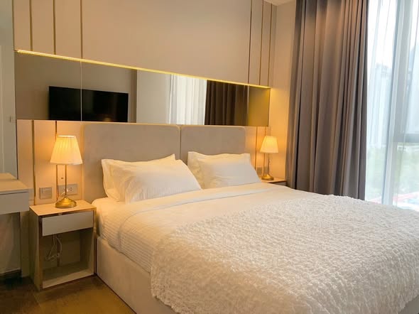bedroom of Ideo Q Sukhumvit 36