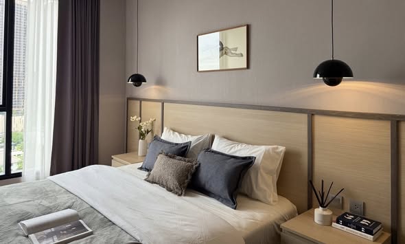 bedroom of Ideo Q Sukhumvit 36