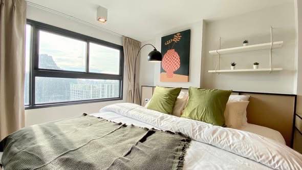 bedroom of IDEO Rama9 – Asoke