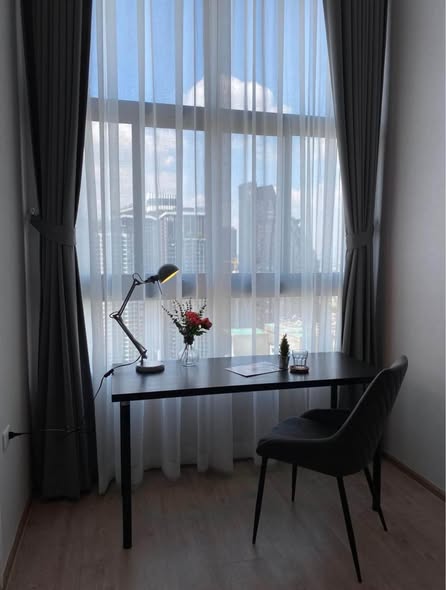 bedroom of IDEO Rama9 – Asoke