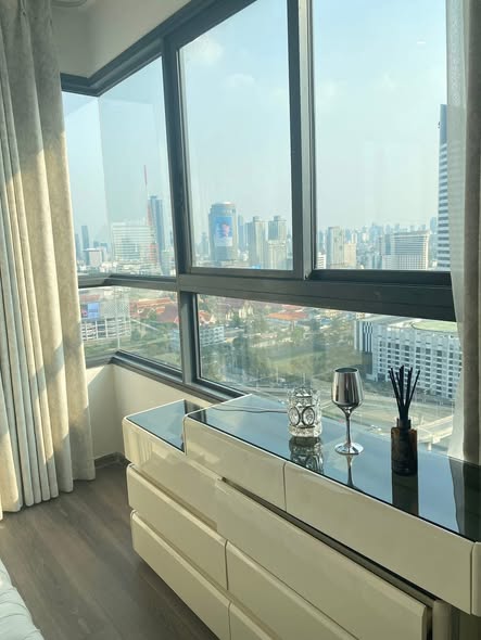 bedroom of IDEO Rama9 – Asoke