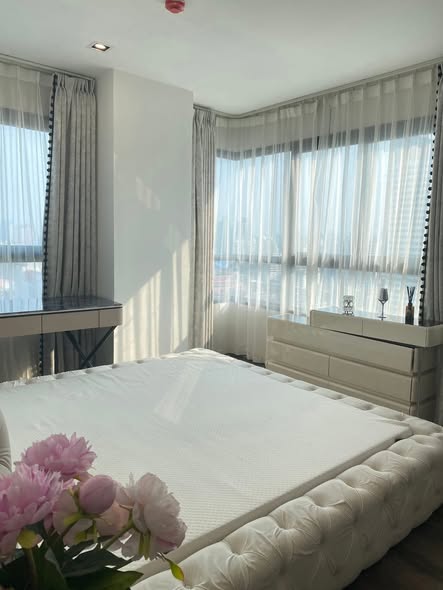 bedroom of IDEO Rama9 – Asoke