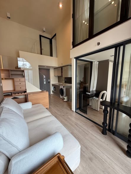 bedroom and living room and room interior of IDEO Rama9 – Asoke