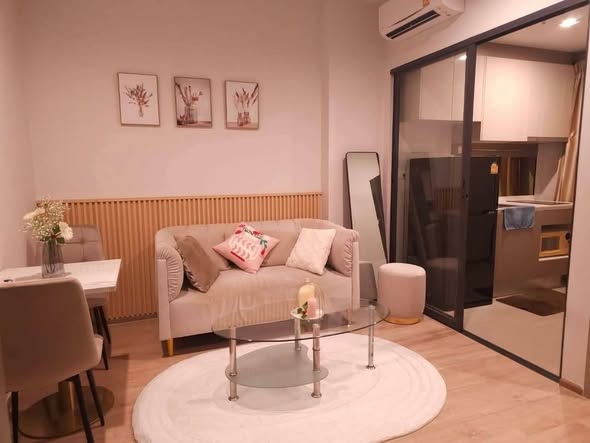 bedroom and living room and room interior of IDEO Rama9 – Asoke