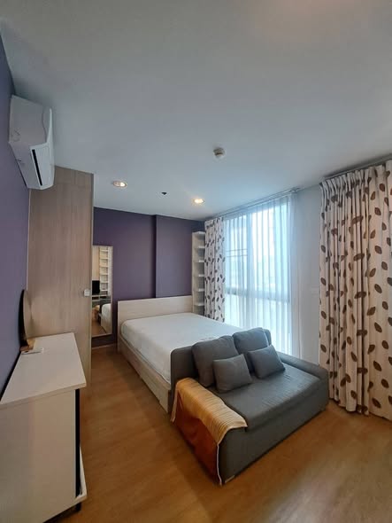 bedroom of IDEO Ratchada-Huai Khwang