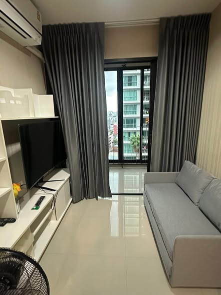 bedroom of IDEO Ratchada-Huai Khwang