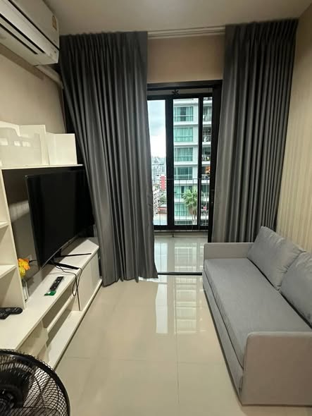 bedroom of IDEO Ratchada-Huai Khwang